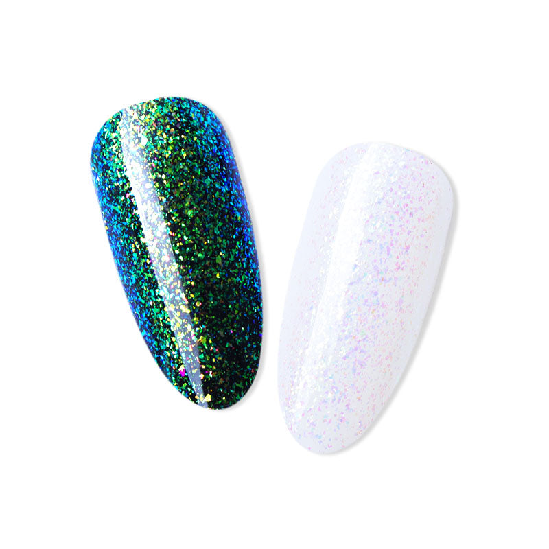 Beautilux Glitter Gel Polish – Holographic, Opal & Aurora Effects – 10ml