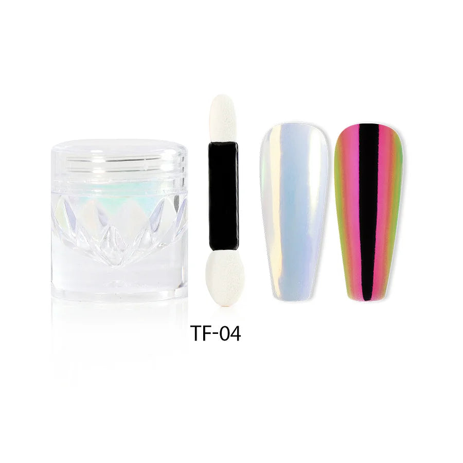 Poudre Pigment Miroir Beautilux – Effets Moonstone, Unicorn & Chameleon