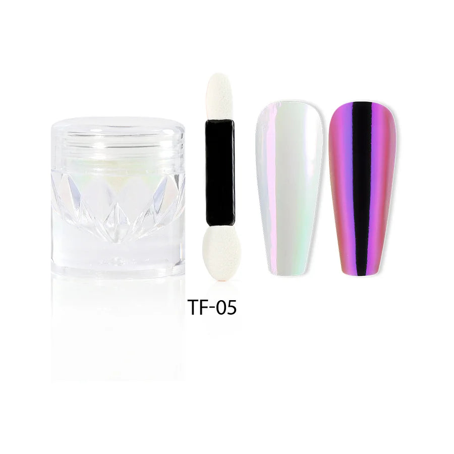 Poudre Pigment Miroir Beautilux – Effets Moonstone, Unicorn & Chameleon