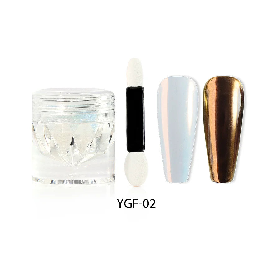 Poudre Pigment Miroir Beautilux – Effets Moonstone, Unicorn & Chameleon