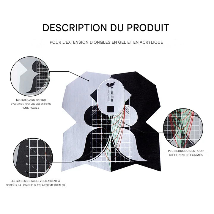 PROFESSIONELLE PAPIER-NAGELFORMEN NF-300
