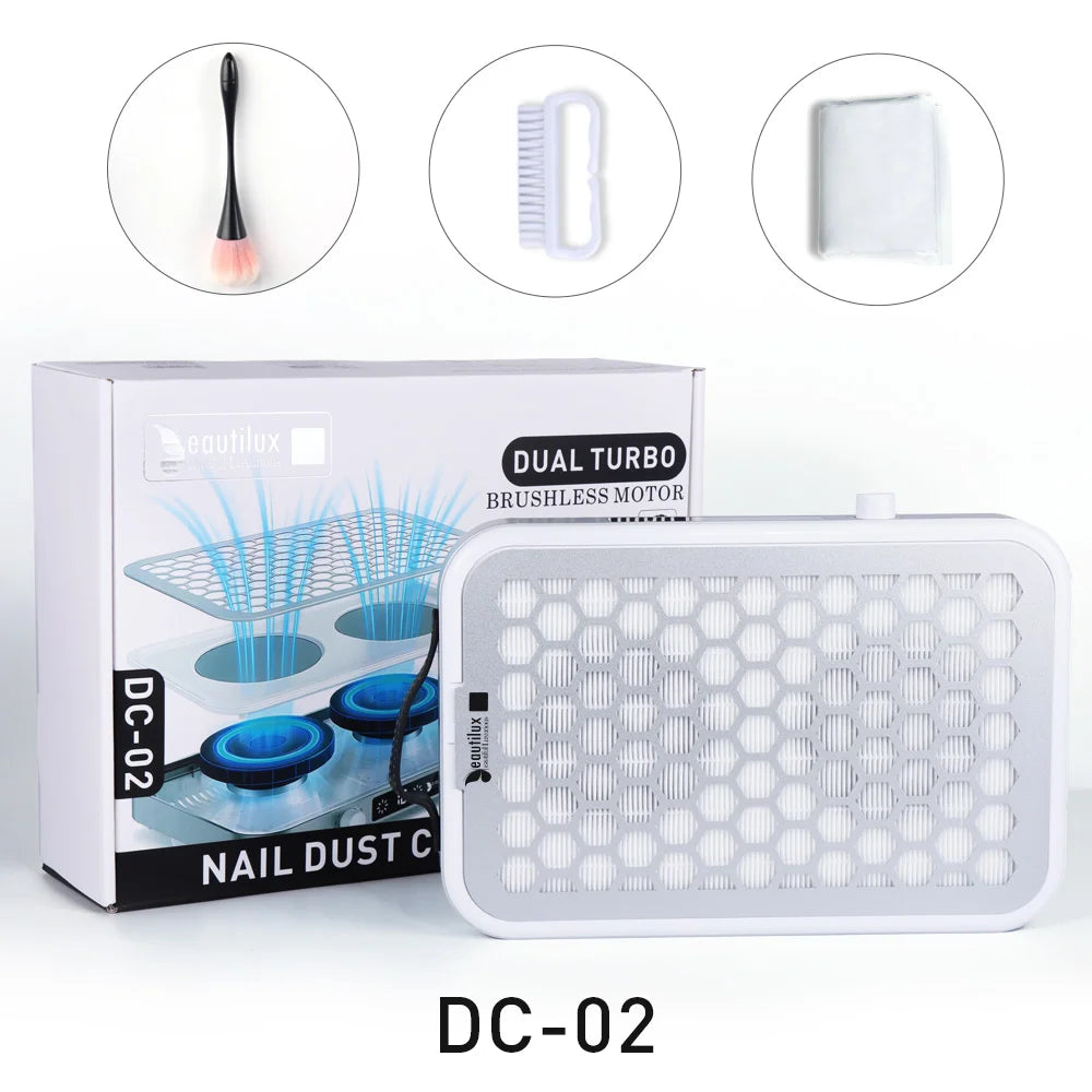 Beautilux Dual Turbo 48W Nail Dust Collector