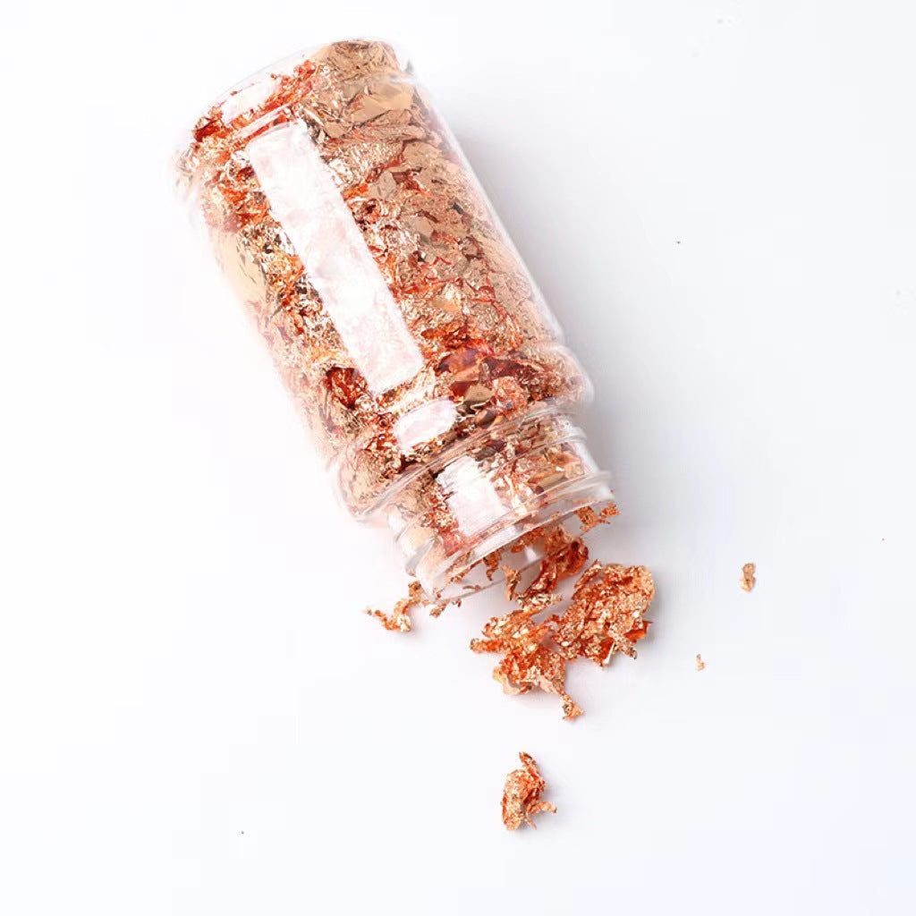 Flocons Métalliques Beautilux – Or, Or Rosé & Argent – 5g