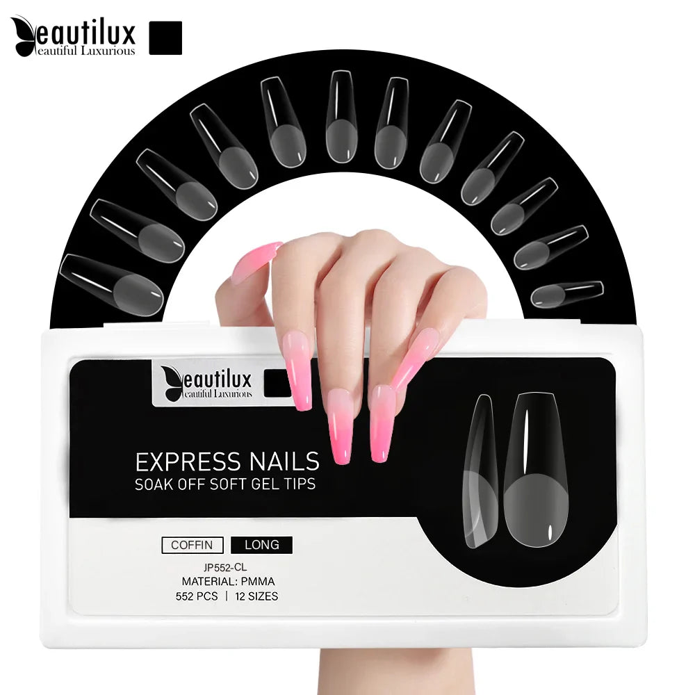 Capsules pour Ongles PMMA – Ultra-fines & Sans Limage – Beautilux