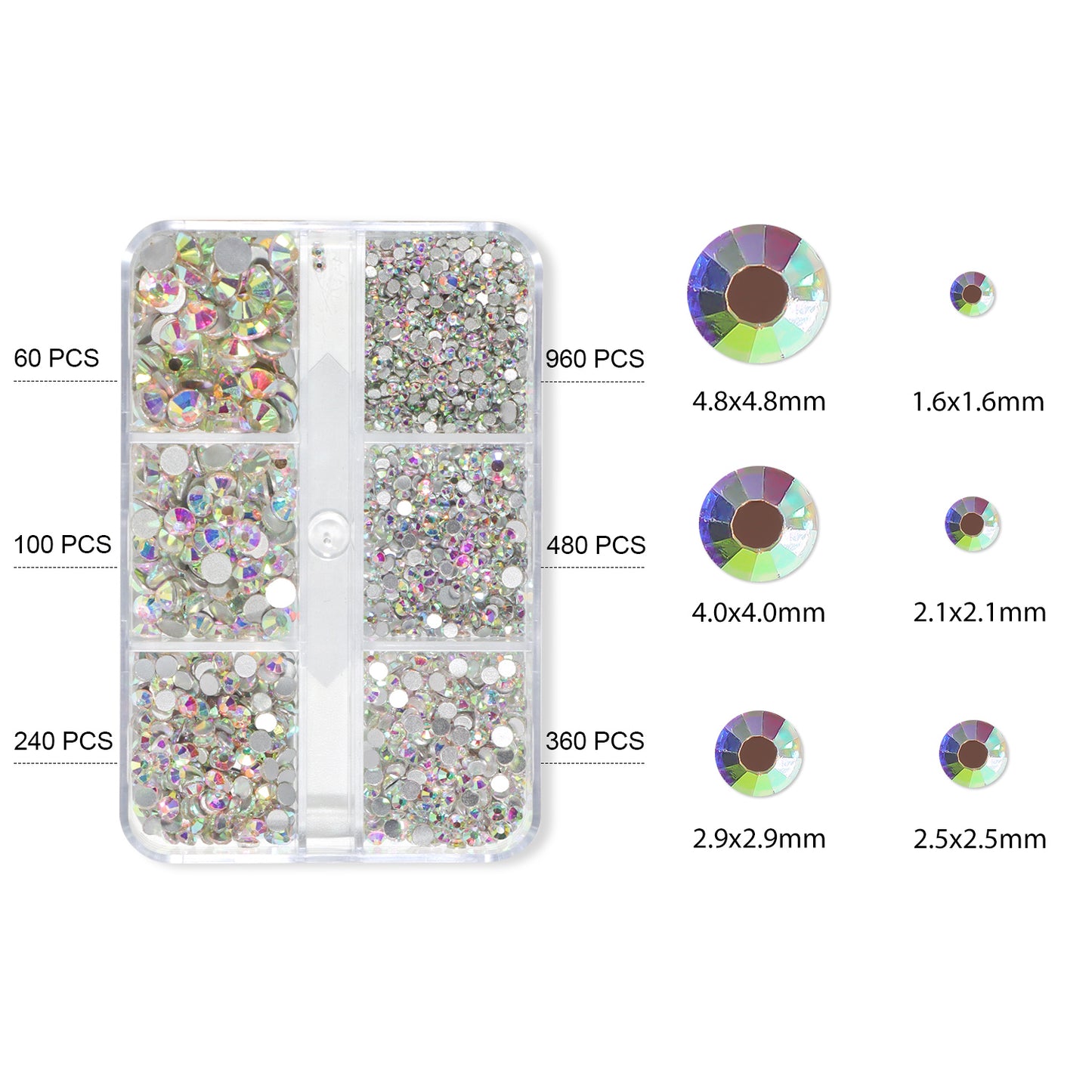 Strass Pierres Nail Art Beautilux