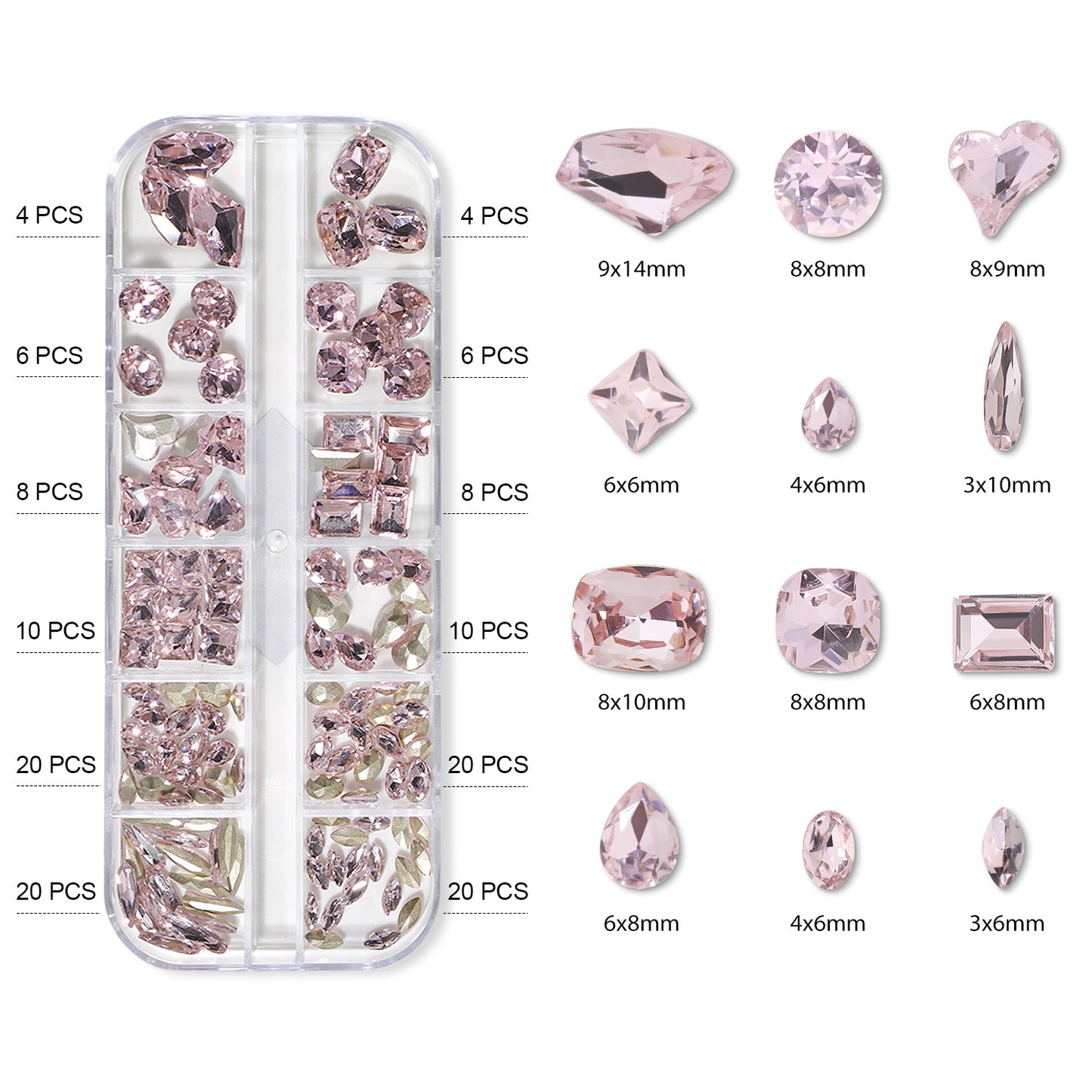 Strass Pierres Nail Art Beautilux
