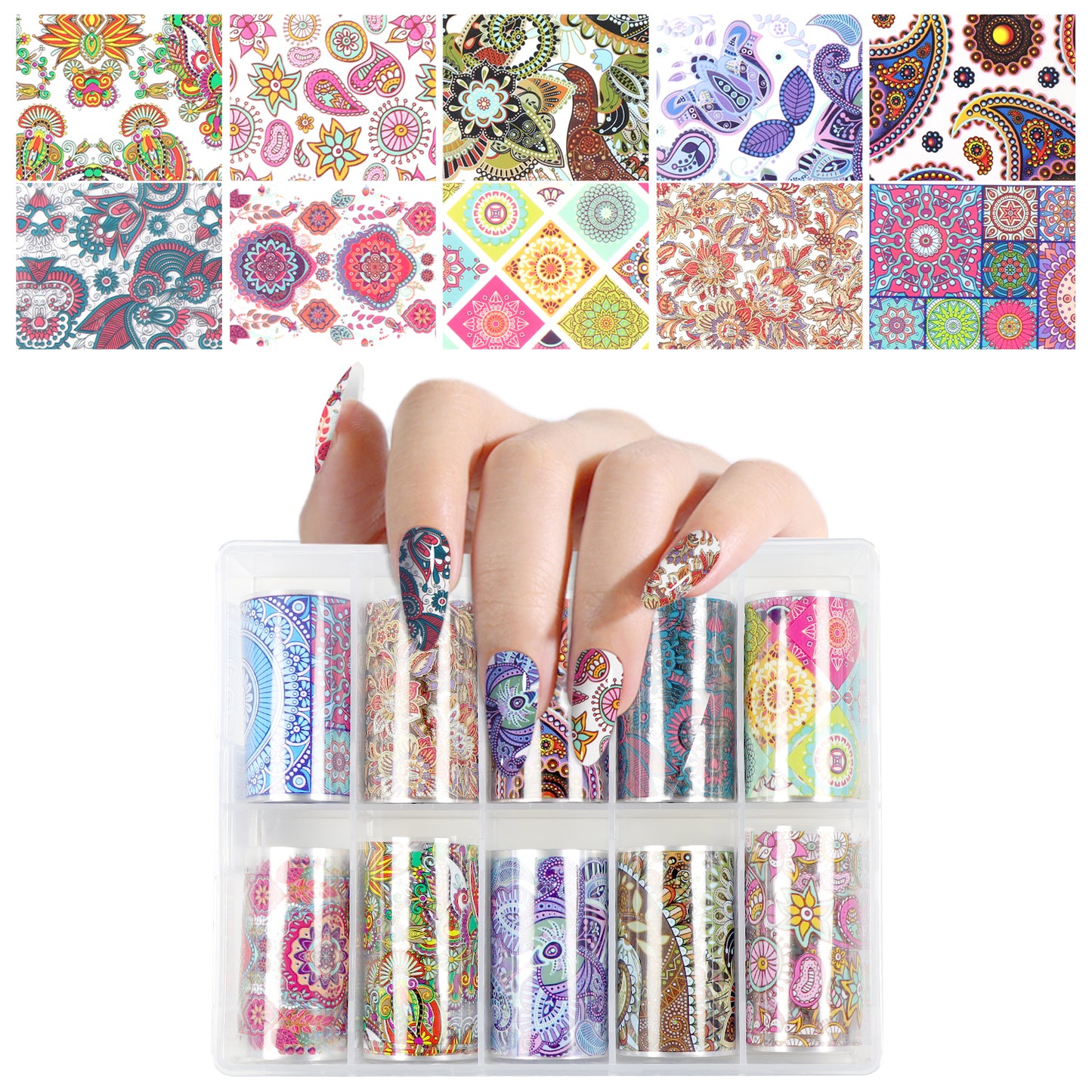 Foil de Transfert pour Nail Art Beautilux XKZ