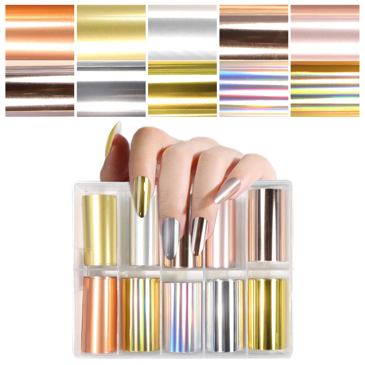 Foil de Transfert pour Nail Art Beautilux XKZ