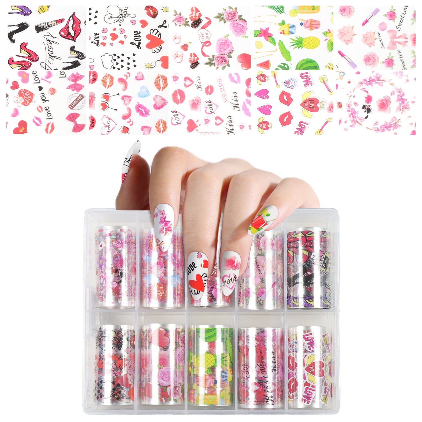 Foil de Transfert pour Nail Art Beautilux XKZ