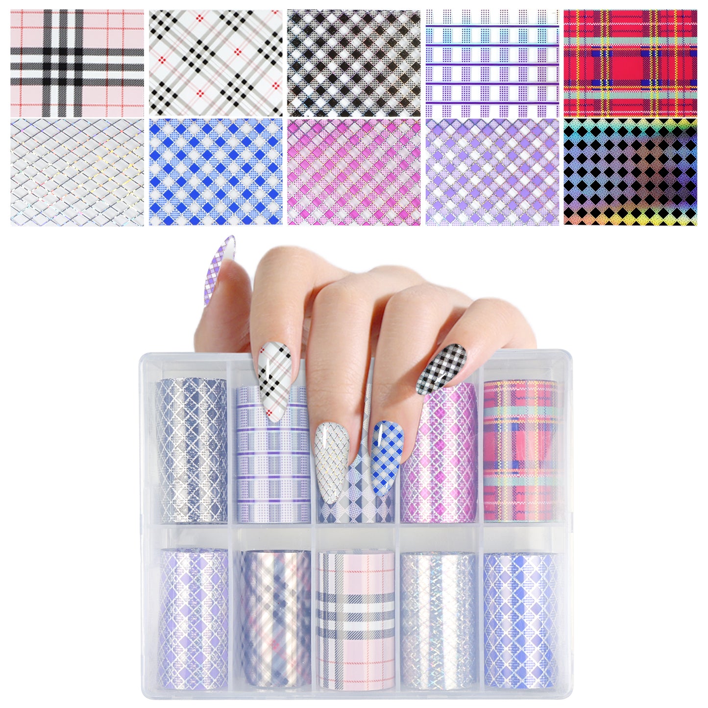 Foil de Transfert pour Nail Art Beautilux XKZ