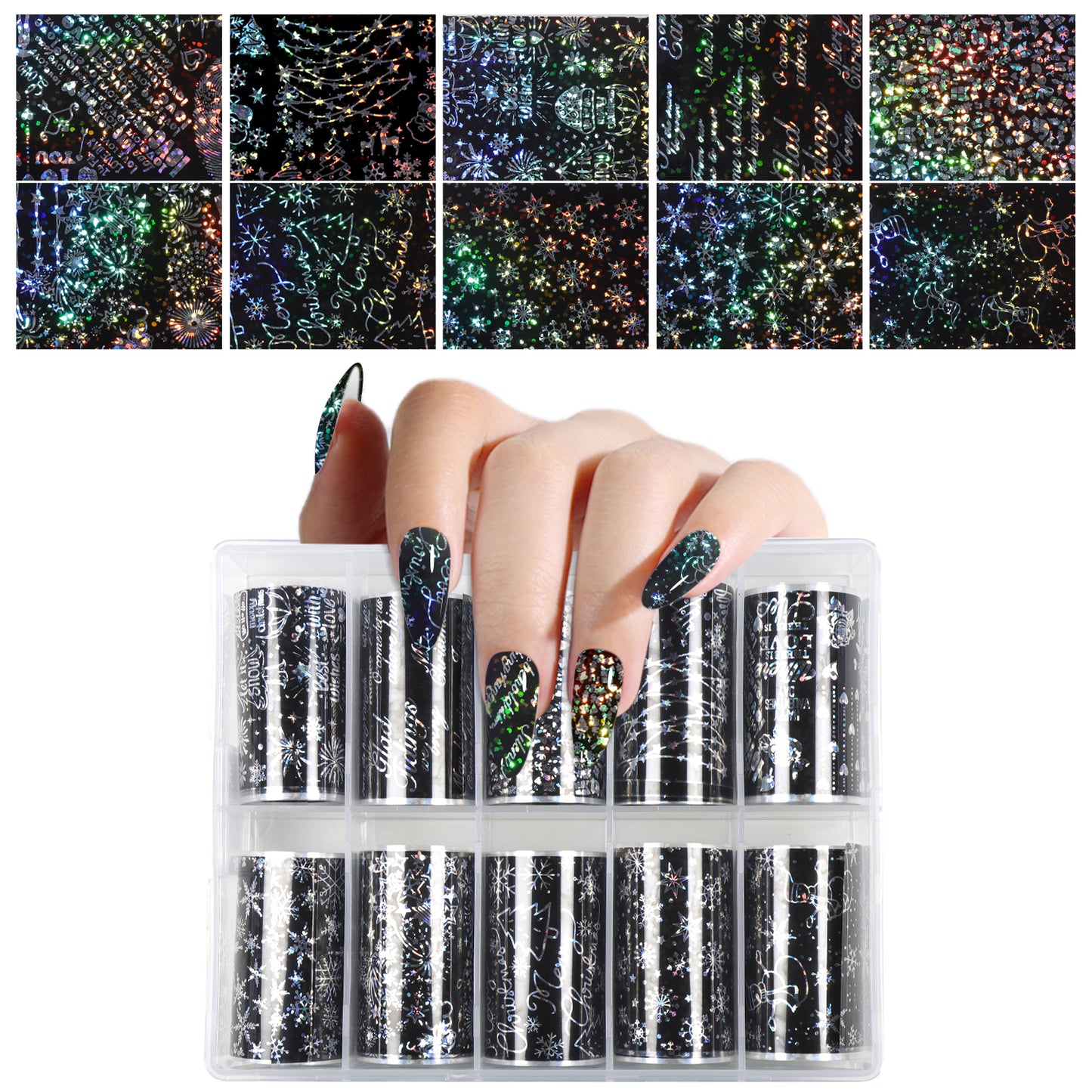 Foil de Transfert pour Nail Art Beautilux XKZ