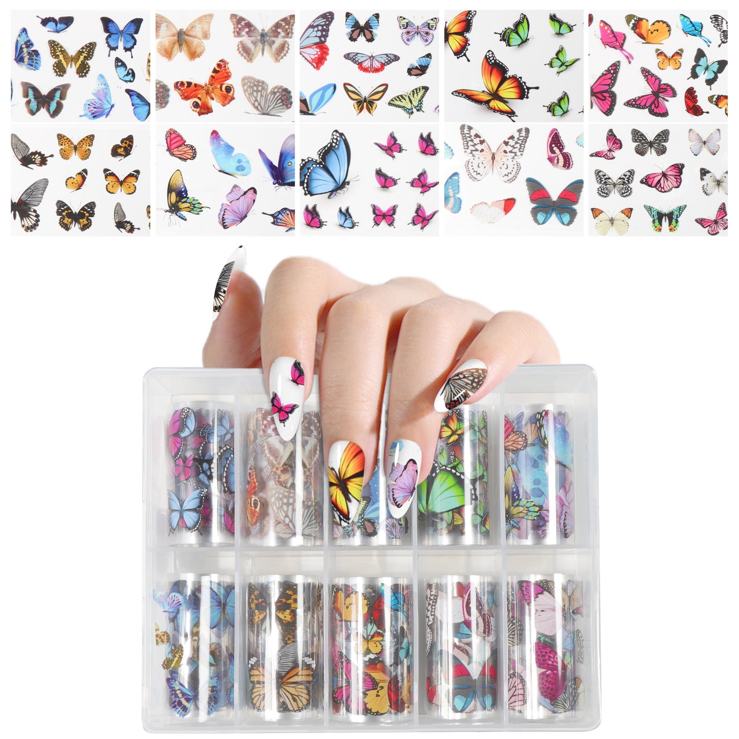 Foil de Transfert pour Nail Art Beautilux XKZ