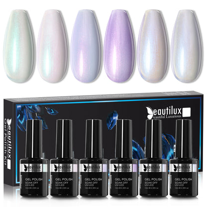 Kit de 6 VSP Beautilux collection paillette B 121 à 168