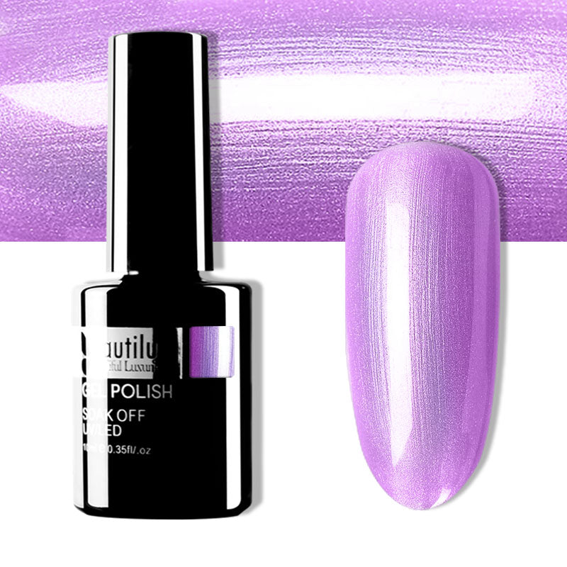 Beautilux Glitter Semi-Permanent Varnish from B-121 to B-168