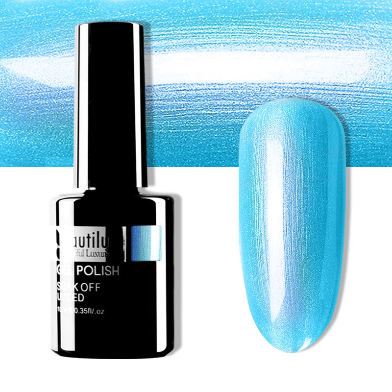 Beautilux Glitter Semi-Permanent Varnish from B-121 to B-168