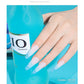Semipermanenter Nagellack mit funkelndem Schneeeffekt, Pfirsich, Ref. XH-05 – dezenter Glanz und problemlose Entfernung
