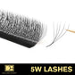 Extensions de Cils Volume 5W DE® – 12 Rangées – Longueurs Mixtes