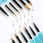 Professioneller Nail-Art-Pinsel – CRYSTAL BLUE CBNB-01