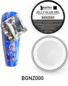 Beautilux Jelly Nail Glue Gel – Gel Adhésif Nail Art – 10g