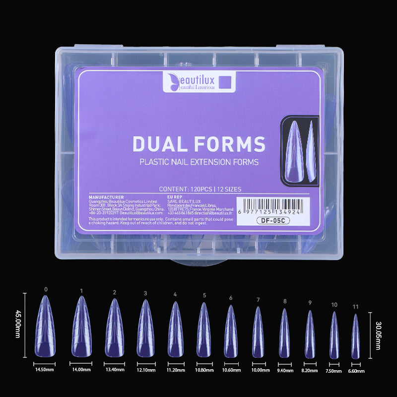 Beautilux Dual Forms pour Extension d’Ongles