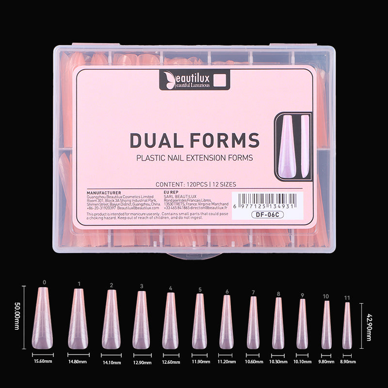 Beautilux Dual Forms pour Extension d’Ongles
