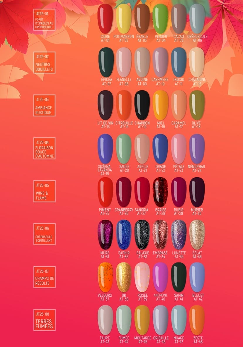 Collection Enjoy Automne - Vernis à l'unité 10ml