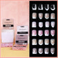Capsules Ongles Beautilux 120 pièces – Formes Coffin, Amande, Carré, Stiletto