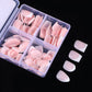 Capsules Ongles Beautilux 120 pièces – Formes Coffin, Amande, Carré, Stiletto