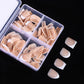Capsules Ongles Beautilux 120 pièces – Formes Coffin, Amande, Carré, Stiletto