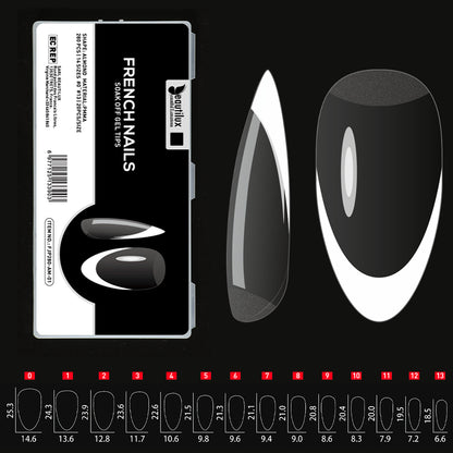 Capsules Ongles Beautilux – Pose Américaine Ombre ou French – 280 pièces
