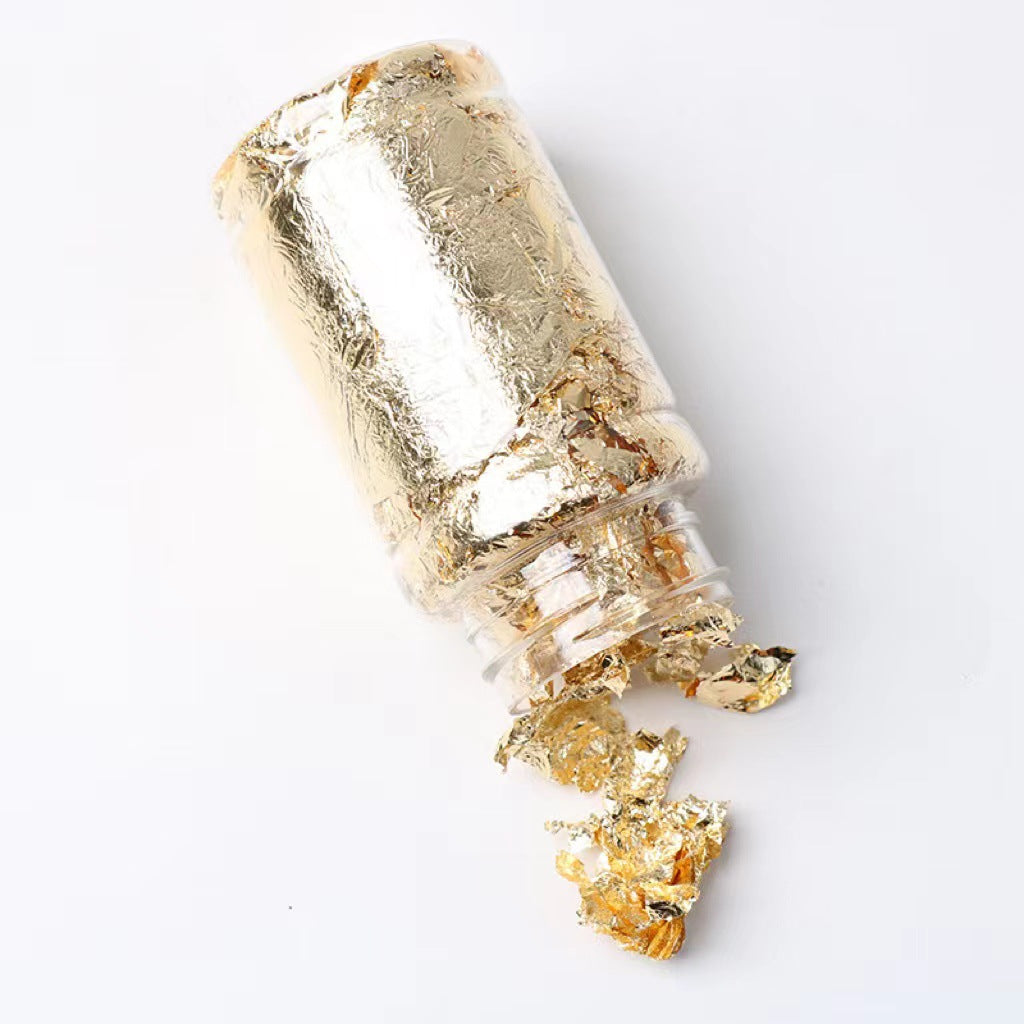 Beautilux Metallic Flakes – Gold, Rose Gold &amp; Silver – 5g