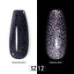 Vernis Gel Semi-Permanent 2-en-1 Beautilux – Réfléchissante brillante pailletée – 10ml